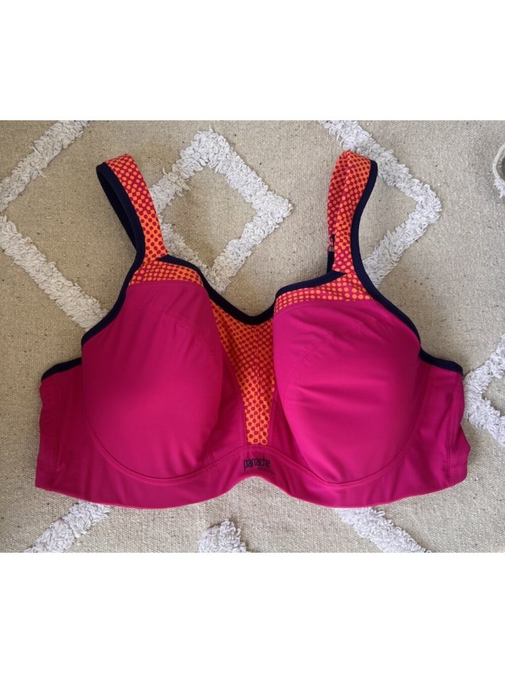 NEW Panche Sport Power High Impact Under Bra 5021 Size 40DD